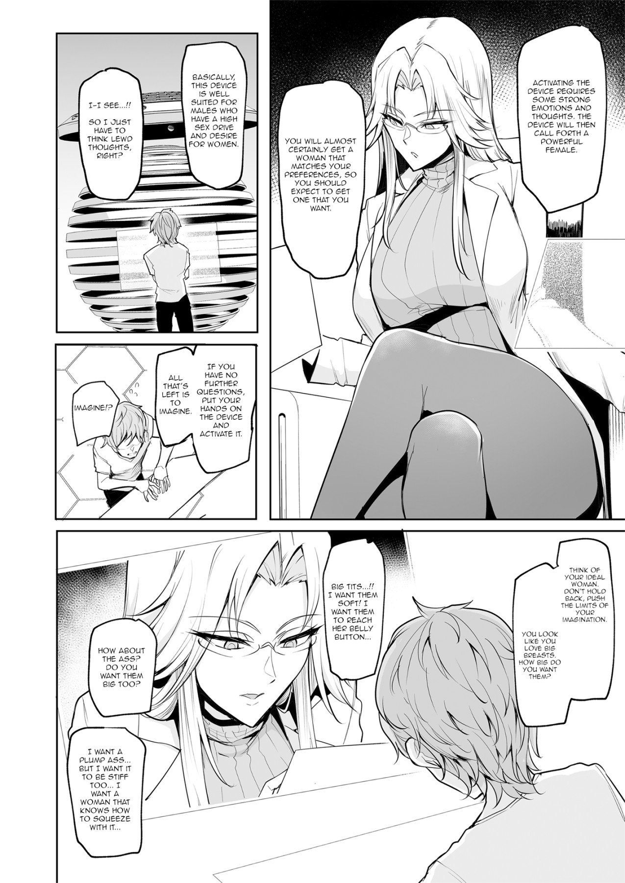 Hentai Manga Comic-Bitch Gacha-Read-9